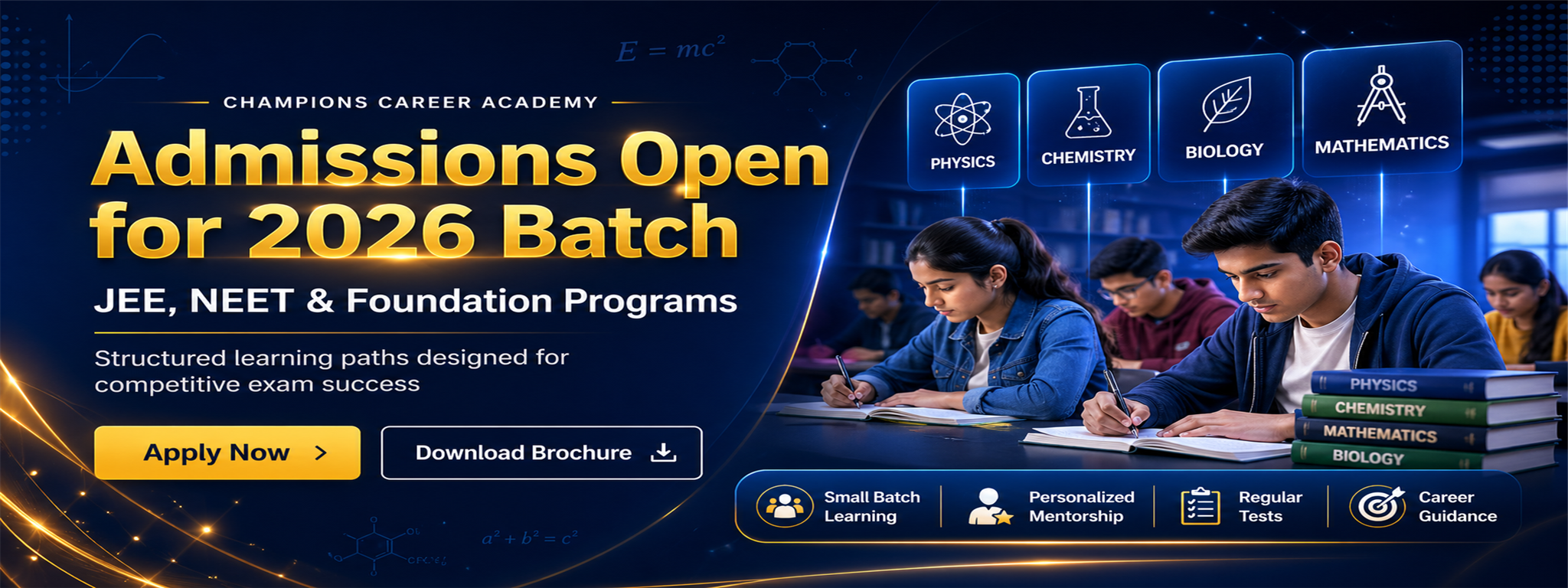 Champions Career Academy - Admissions Open 2026