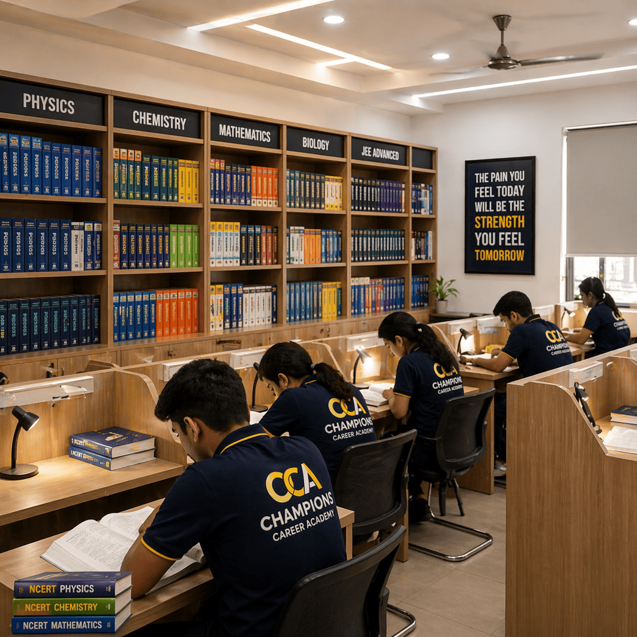 Digital Library at Champions Career Academy Washim